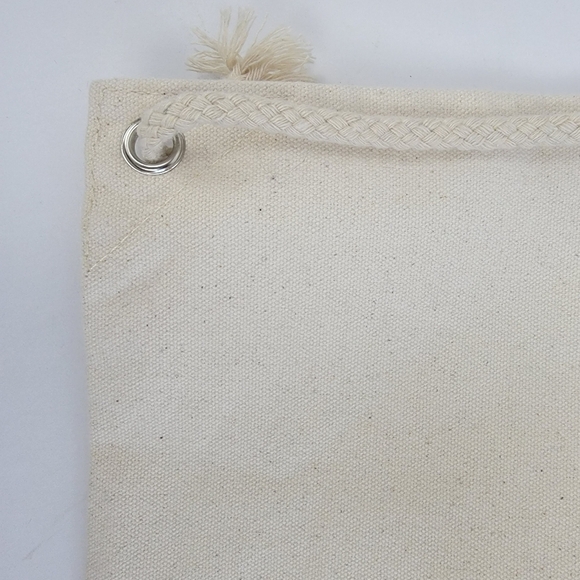 Toms Shoes Canvas Drawstring Backpack Tote Tomorrow Is Your Canvas - Picture 5 of 7